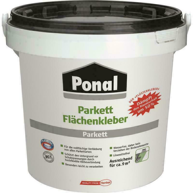 Parkett Kleber Ponal Flächen-Kleber 8kg