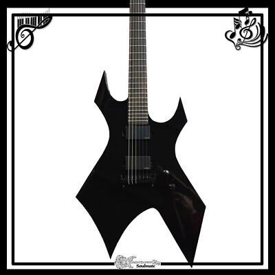 Custom Mick Thomson Black Electric Guitar Black Hardware 2H