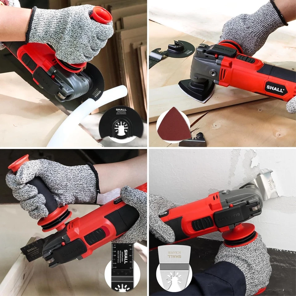 SHALL 102 Multitool Klingen, oszillierende Multi-Tool-Zubehör-Sets - Bild 2 von 4