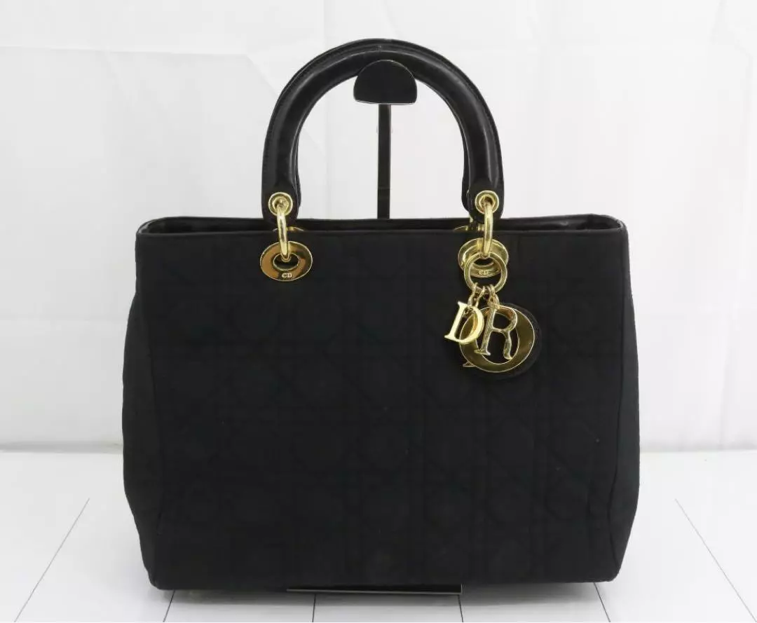 Sac à main Dior Lady Dior Cannage authentique créateur bag
