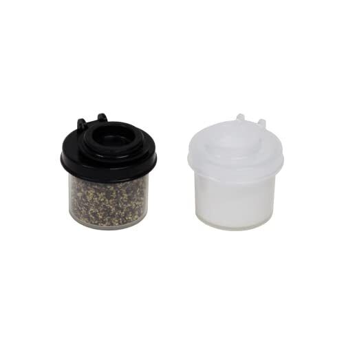 Salt and Pepper Shakers Moisture Proof Set, perfect to go Camping Picnic 3 - Picture 2 of 7
