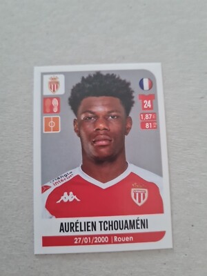 Panini Foot 2020 2021 - Aurelien Tchouameni Rookie Monaco 287