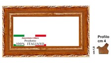 Cornice in oro intagliato in legno da cm 4 per poster stampe foto diplomi 