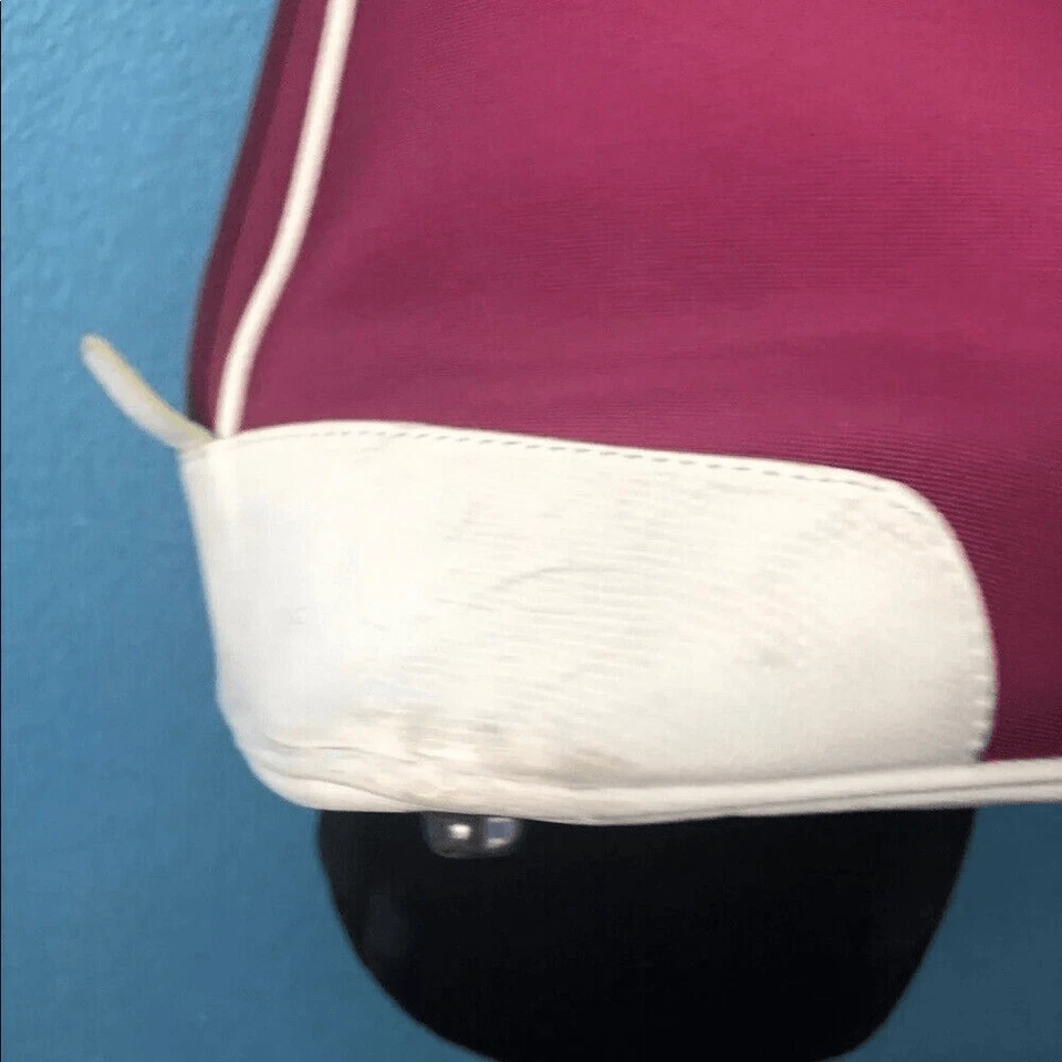 Diane Von Furstenbergn Pink white Tote Overnighter Bag Jacquard, Carry On - Image 2 of 4