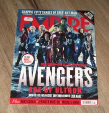 EMPIRE magazine AVENGERS Jeremy Renner MARGOT ROBBIE Elizabeth Olsen CHRIS EVANS