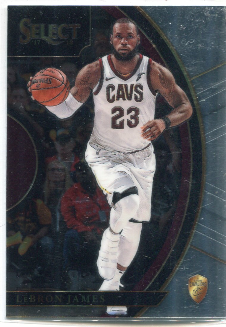 2017-18 Panini Select - LeBRON JAMES - Concourse #18 - LAKERS
