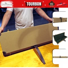 TOURBON Universal Canvas Takedown Shotgun Box SXS Barrel-Safe Storage Hard Case