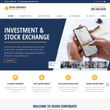 Corporate Firm Website Design with Free VPS Web Hosting and Installation