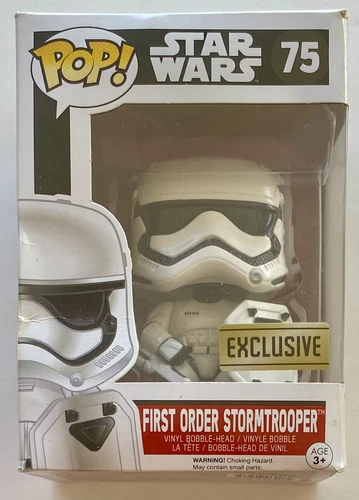 STAR WARS FUNKO POP! FIRST ORDER STORMTROOPER 75 WALGREENS EXCLUSIVE CS C11