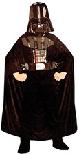 Boy Star Wars DARTH VADER Costume Jumpsuit Cape Chest Box Mask Child Small 4 5 6