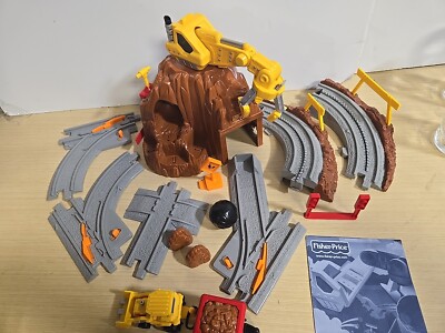 Geotrax Mountain Blast Mine Construction Quarry Set w/Trucks