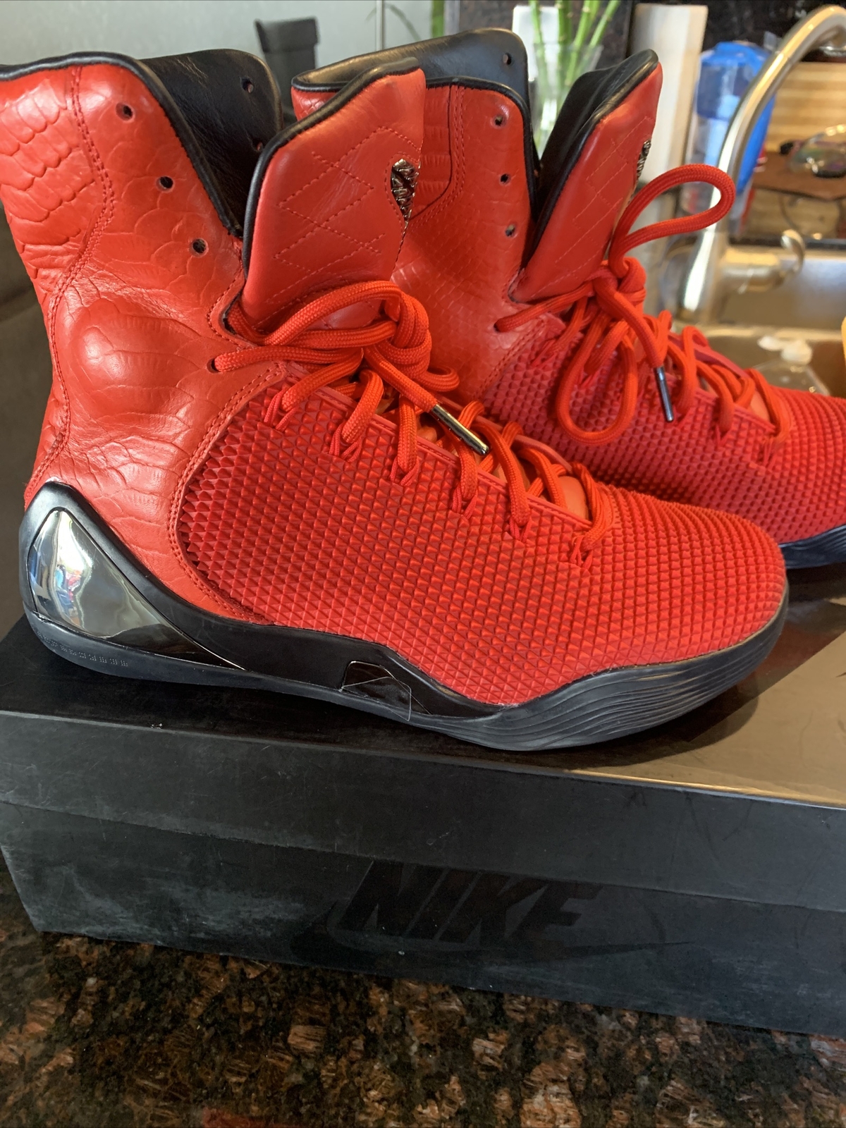 Nike Kobe 9 High KRM EXT Red Mamba 