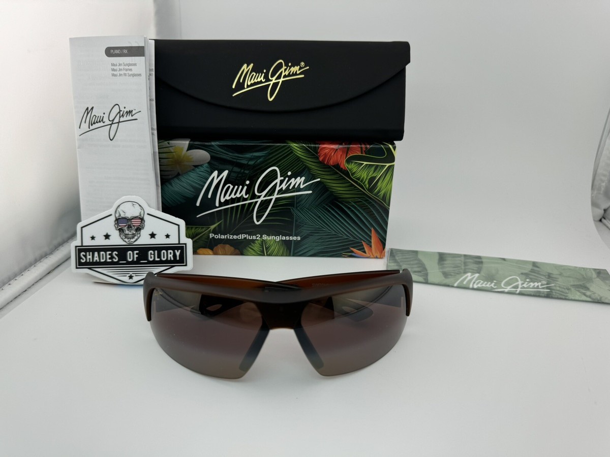 MAUI JIM SWITCHBACKS MJ 523-26M MATTE ROOTBEER HCL BRONZE