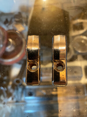 1963 1964 1965 Ford Fairlane Falcon Galaxie Chrome Coat Hooks Pair Trim Mercury