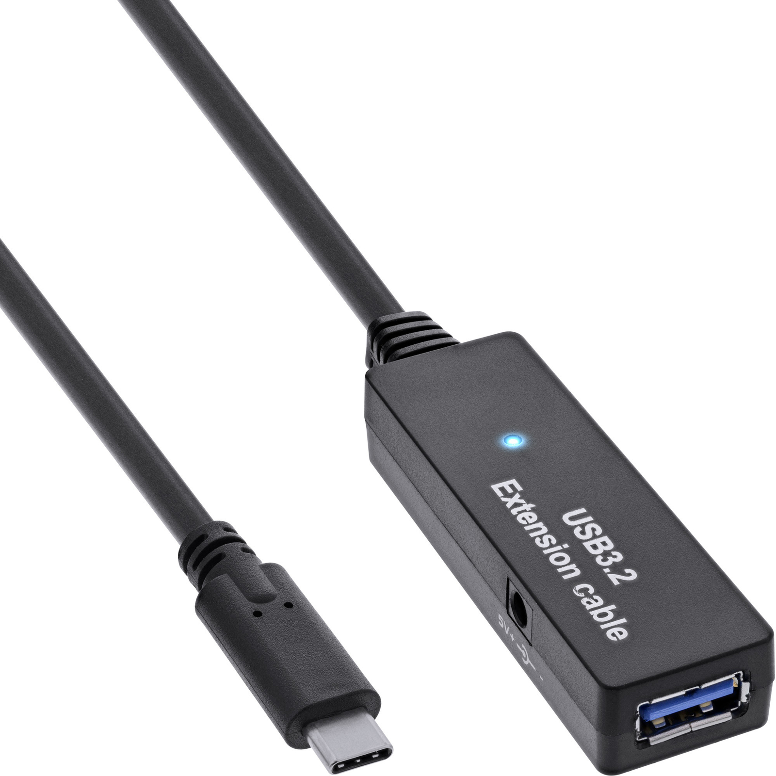 Inline Usb 3.2 Gen.1 Aktiv-verlängerung, Usb-c Stecker An Usb-a