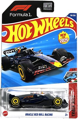 Hot Wheels 2025 Mainline Oracle Red Bull Racing F1 Formula 1 Car