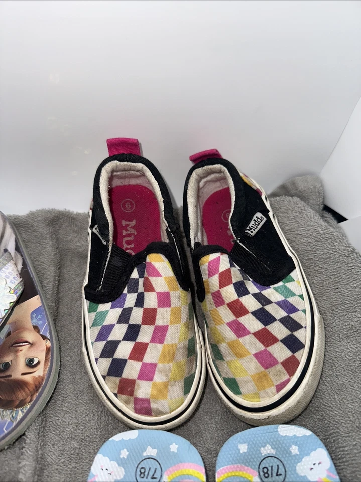 Lote de sandalias y chanclas zapatos niña pequeña Foto 4 de 4