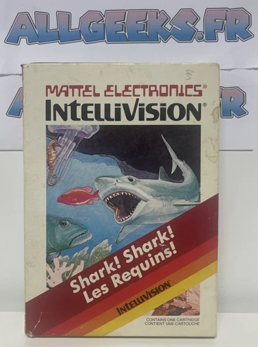 SHark! Shark! - Intellivision - MATTEL ELECTRONICS - COMPLETE GAME