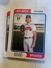 2023 Topps Heritage High Number #650 Dylan Dodd 10 Count Rookie Card Lot Atlanta