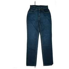 LEE Savannah Womens Jeans High Waist 80s Trousers 34 XS W26 L31 Stonewashed Blue NEW
