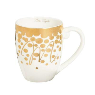 Cypress Home Better Together Mrs. & Mr Ceramic Coffee Mug Set 18 ounces