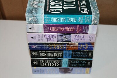 CHRISTINA DODD 7 BOOKS CHAINS OF ICE ONCE A KNIGHT RULES OF ENGAGEMENT 
