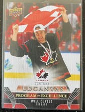 2023-24 UD Series 2 Hockey WILL CUYLLE UD Canvas Program of Excellence #C263 RC