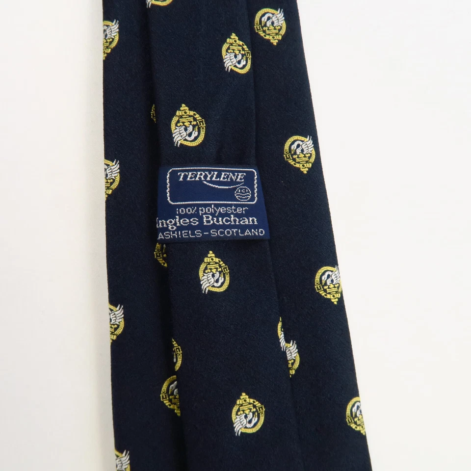 Vintage Scottish Clan Lindsay Necktie by Ingles Buchan Bydand Terylene 55x3.5 - Image 3 of 4