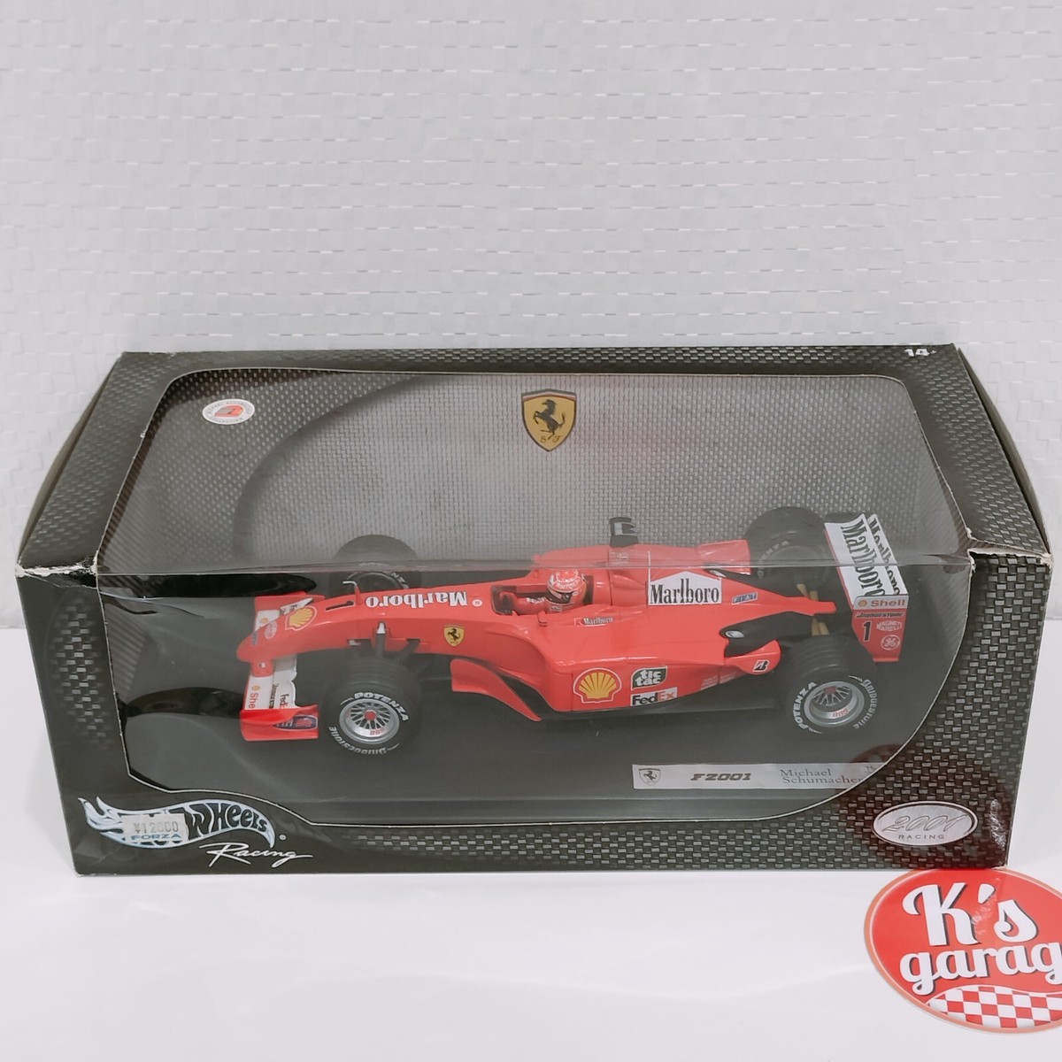 Hot Wheels 1/18 Ferrari F2001 Michael Schumacher #1 Marlboro