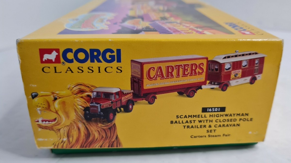 Camion Scammell Highwayman Avec Remorque Balast Corgi 1/50 - Set Vintage, Occasion