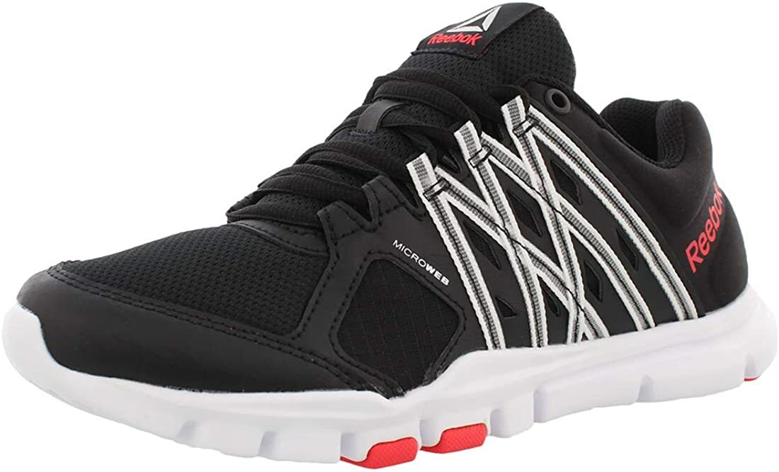Reebok YOURFLEX TRAINETTE 8.0 Womens Black/White/Cherry BD5785 Running  Shoes | eBay