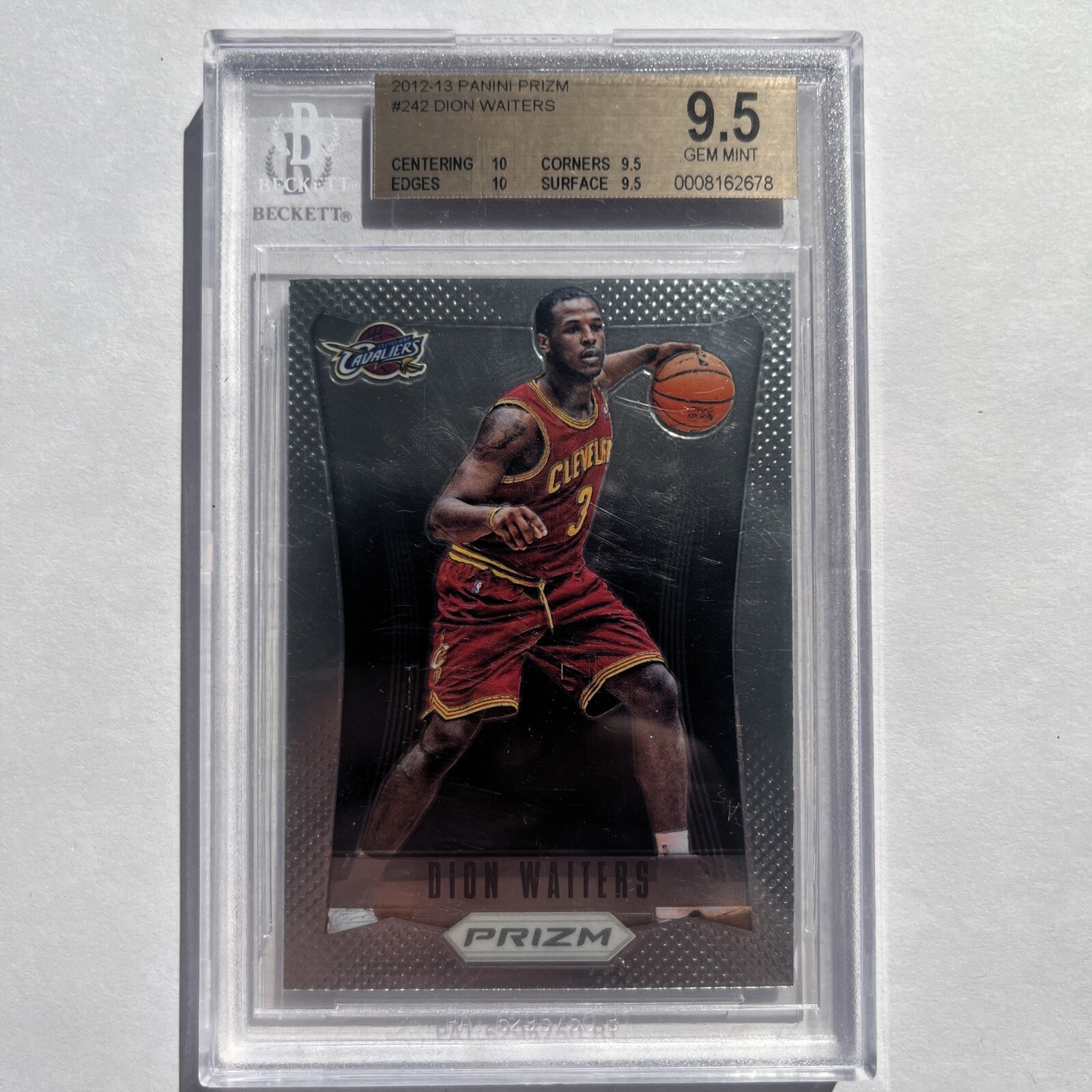 2012-13 PANINI PRIZM ROOKIE RC DION WAITERS BGS 9.5