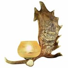 Appliques, lampe de mur avec la vrai bois de daim. 1xE27 45x45cm 1520