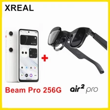 XREAL Air 2 Pro Smart AR Glasses Lightweight Giant 3D VR Screen +Beam Pro 256G