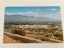 Tucson Arizona Looking over the Metropolitan Area from A Mountain Postcard