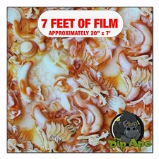 Hydrographic film Marble Dragons hydro dipping 7' x 20" hydro dip