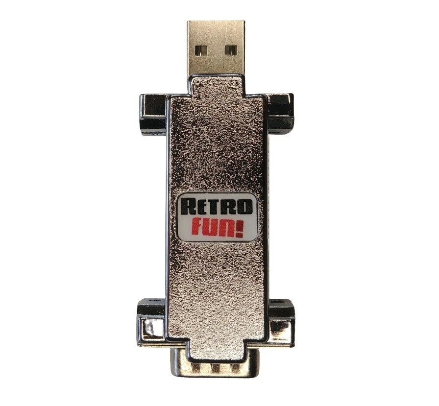 Neu Retrofun für Amiga für C64 DB9 Joy Maus auf PC Emulator USB Adapter 1341 - Bild 3 von 4