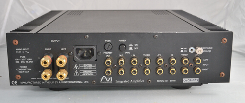 AVI S21 Laboratory Series Amplifier - Picture 6 of 10
