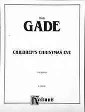 Children's Christmas Eve for piano by Niels Gade