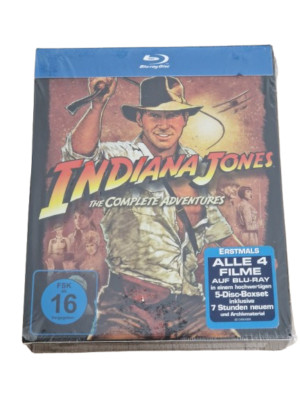 INDIANA JONES, The Complete Adventures (5 Blu-ray Discs) NEU+OVP