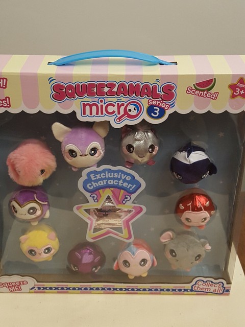 Squeezamals Micro Series 3 Scented New | eBay