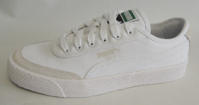 NEU Puma Oslo Vulc CVS Größe 35,5 Canvas Sneaker Schuhe 374978-01 WHITE top