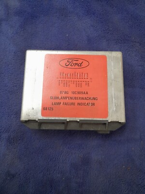 Ford Granada Mk3 Sierra Lamp Failure Indicator Module Ecu 87bg10c909aa-  AM2 #32