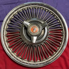 1964 1965 14 Ford Mustang Galaxie Falcon Ranchero Tri Bar Spinner Wire Hubcap 1