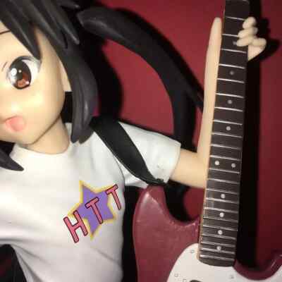 K-ON Azusa Guitar Figure Hair Is Broken One Strand | eBay