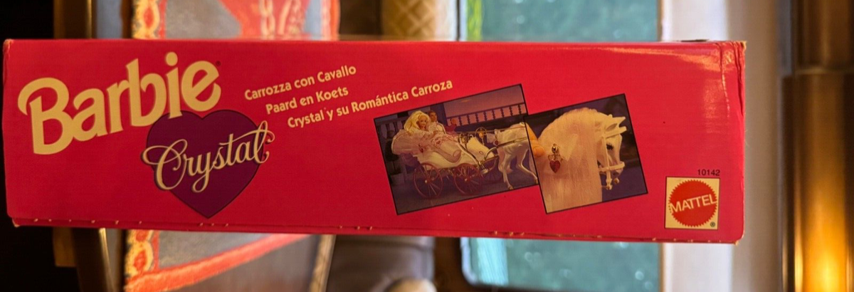 Barbie Crystal Horse And Carriage - Réf 10142 - Mattel 1992 - Scellé D'origine