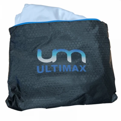 EQUINOX Ultimax DJ Booth Replacement White Lycra Scrim Cloth with Bag