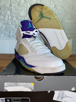 air jordan size 16 shoes