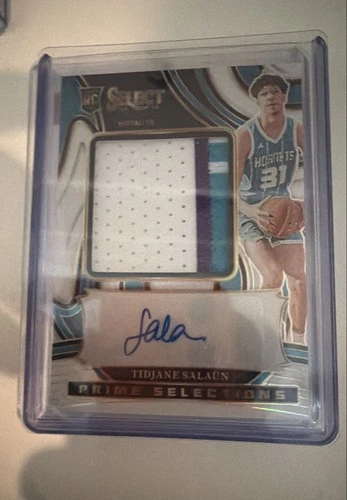 2024-25 Panini Select - Prime Selections Sigs Tidjane Salaun #PSS-TID White /49
