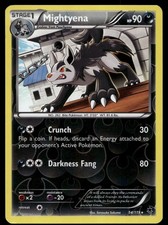Mightyena 54/119 XY - Phantom Forces Pokemon Card